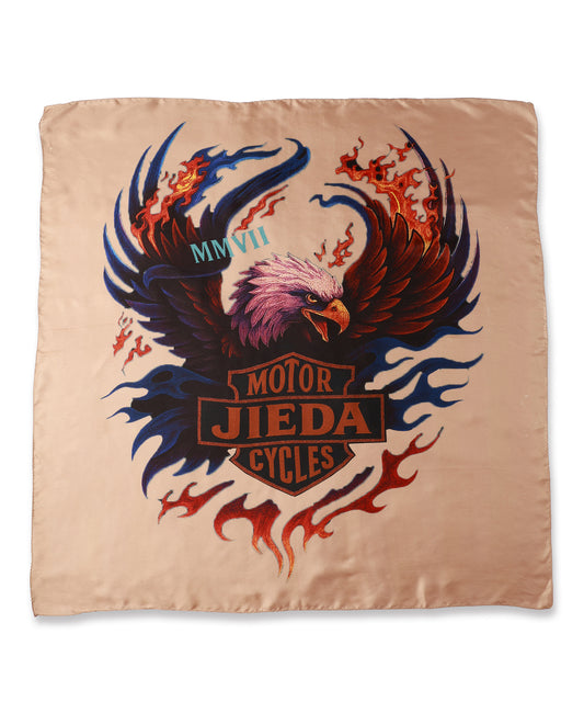 MOTOR SILK SCARF