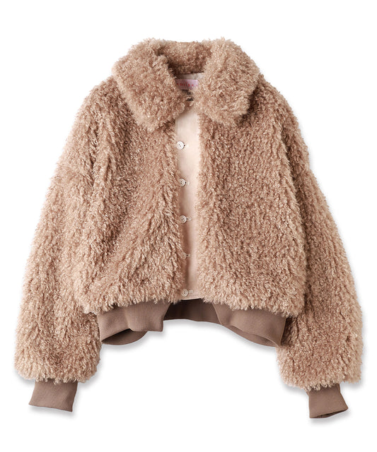 AIRY POODLE BLOUSON