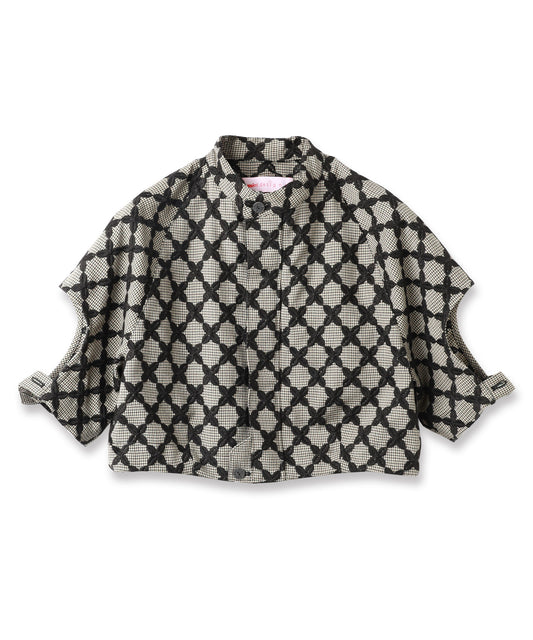MIX CHECK LITTLE JACKET