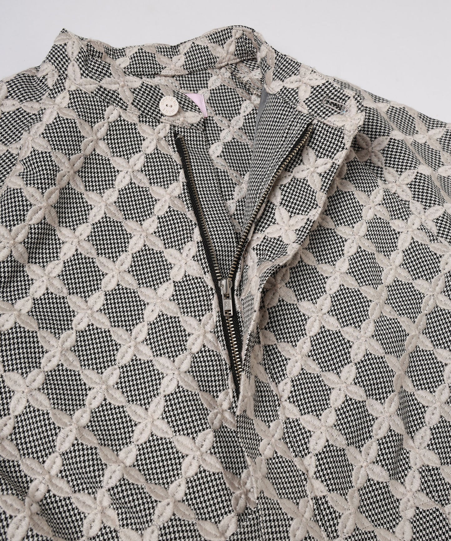 MIX CHECK LITTLE JACKET