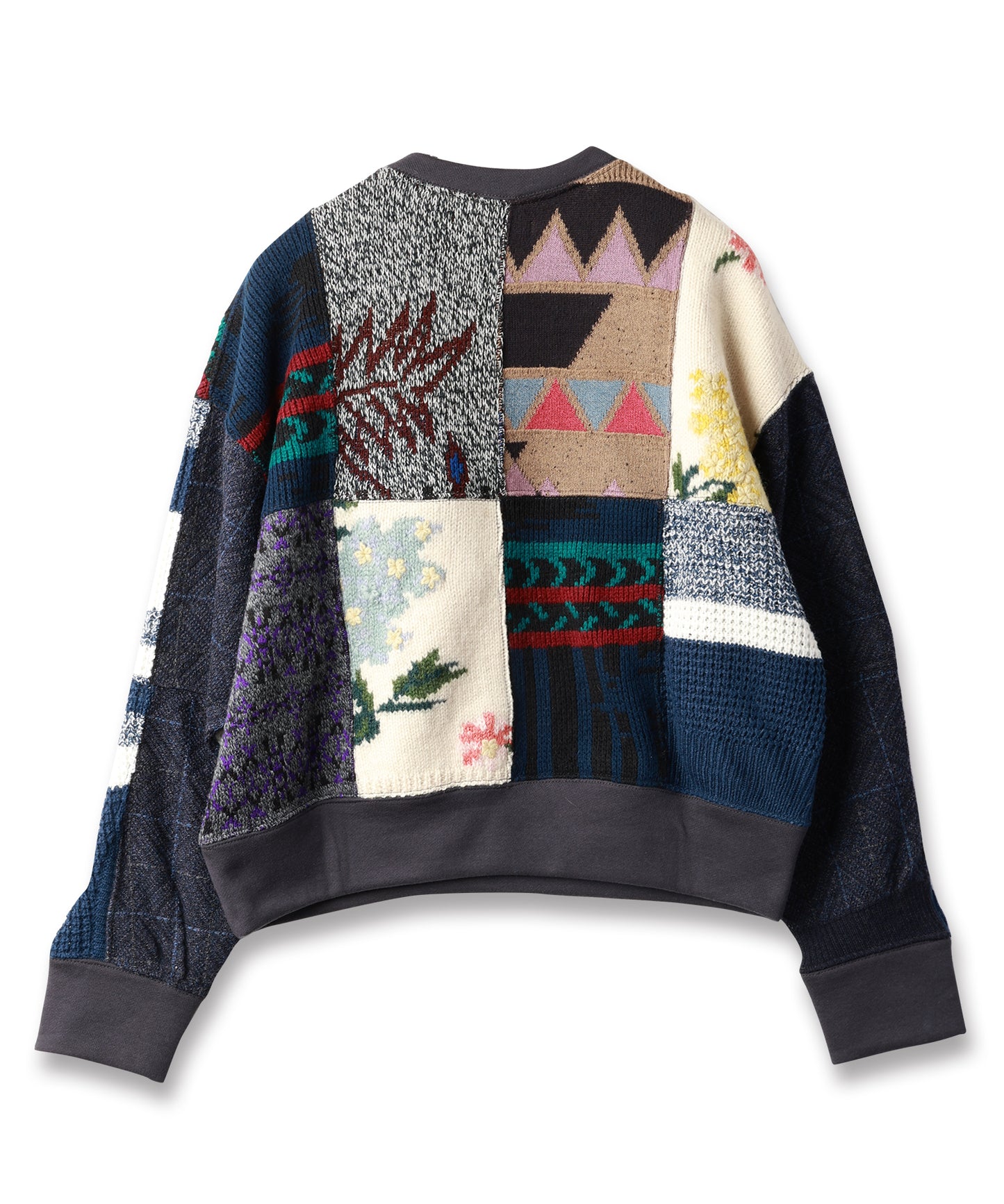 SWITCHING KNIT P/O  (LADYS SIZE)