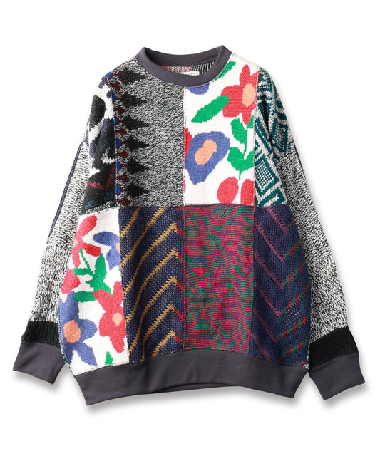 SWITCHING KNIT P/O (UNISEX SIZE)