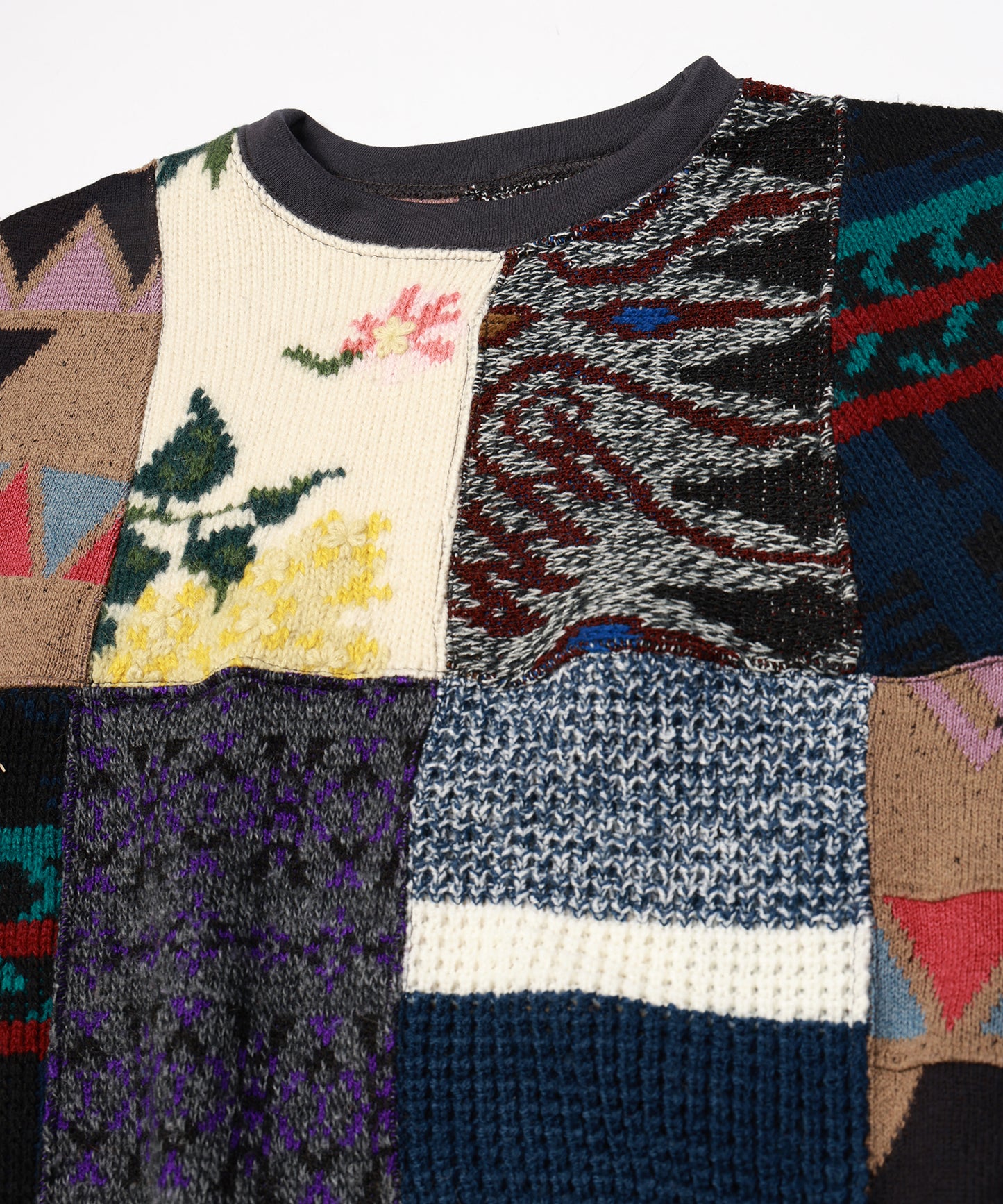 SWITCHING KNIT P/O  (LADYS SIZE)