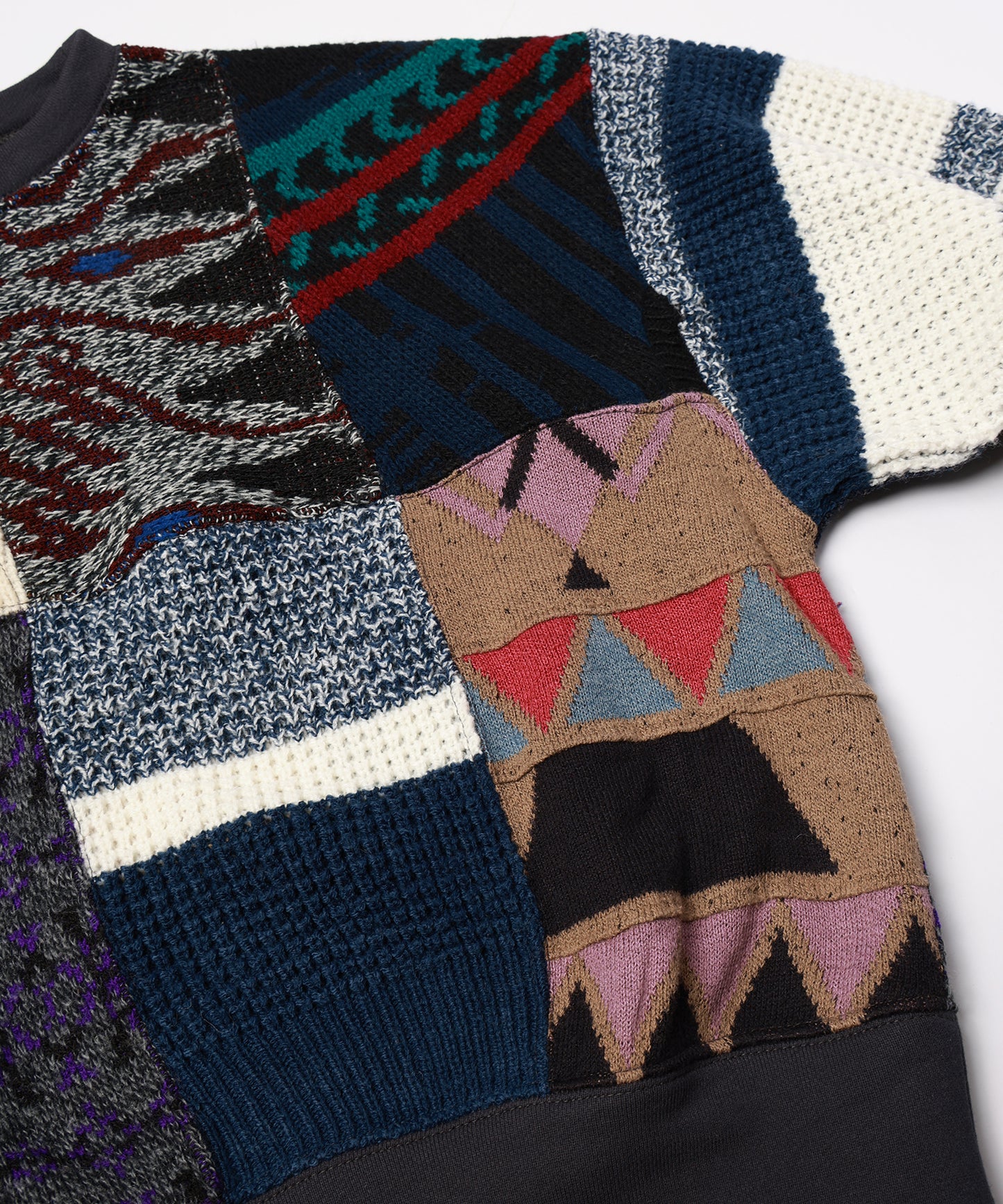 SWITCHING KNIT P/O  (LADYS SIZE)