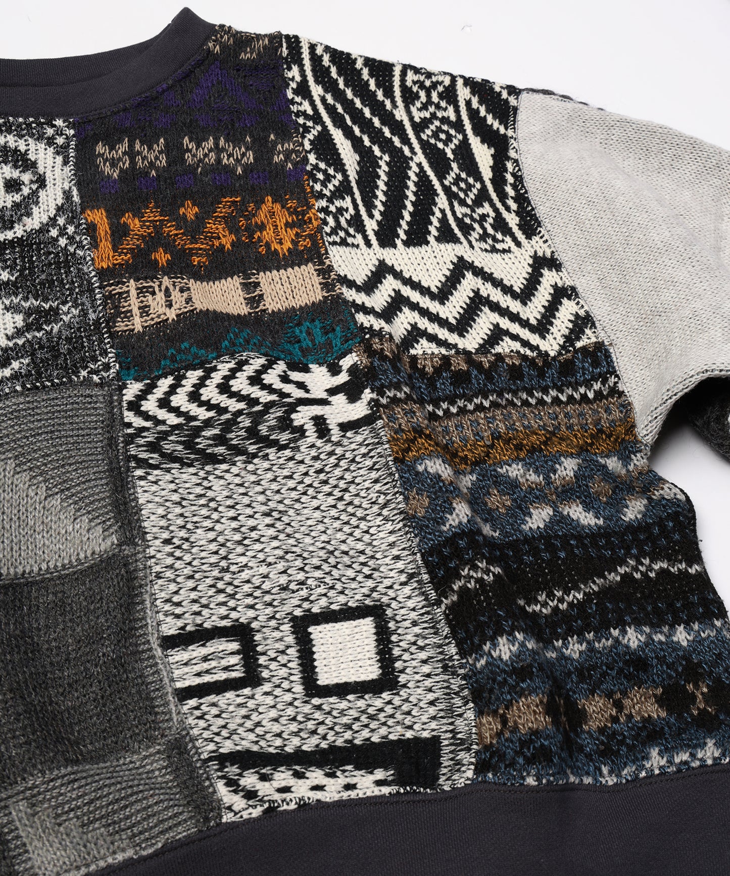 SWITCHING KNIT P/O  (LADYS SIZE)