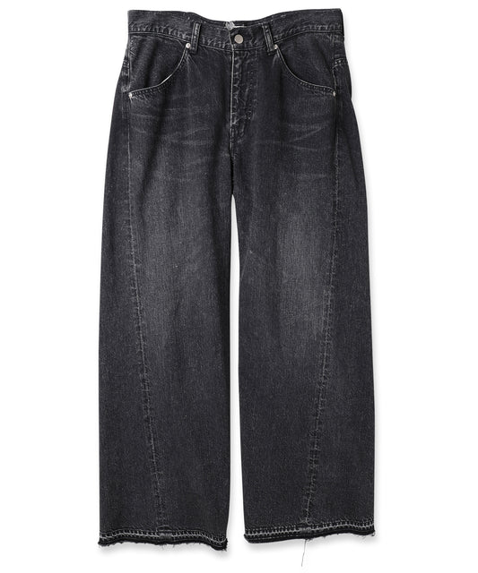 USED 3D BAGGY DENIM