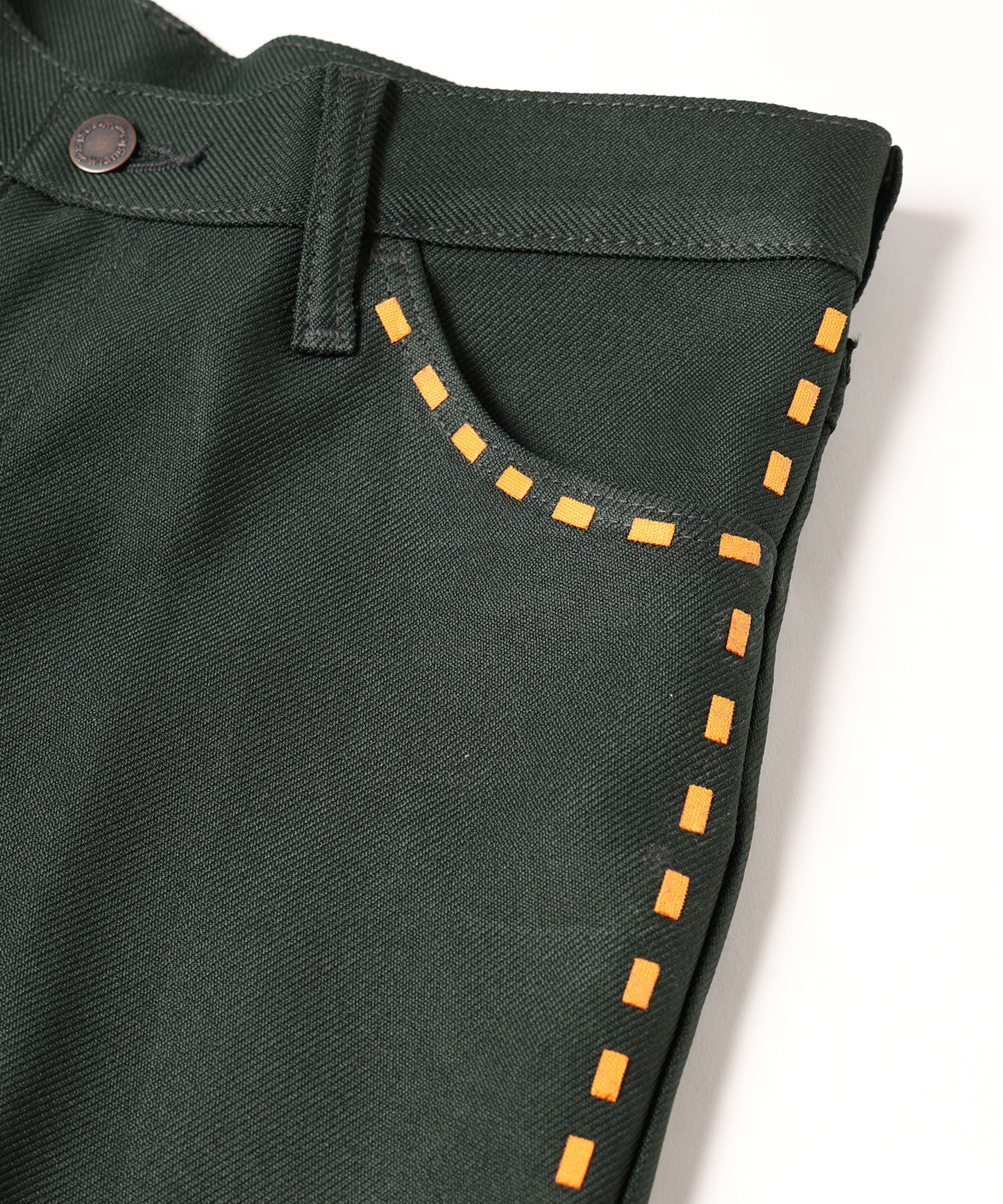 amok × wrangler LASER STITCH WRANCHER PANTS