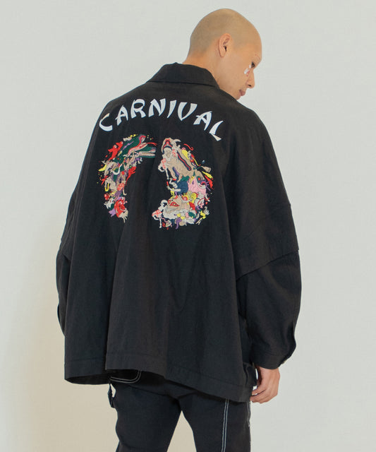 Linen UTAGE Embroi Blouson