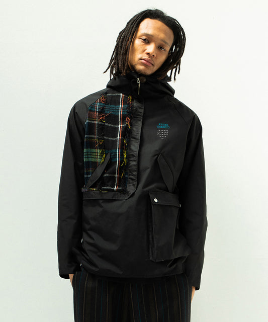 WOOL MIX PULLOVER COAT