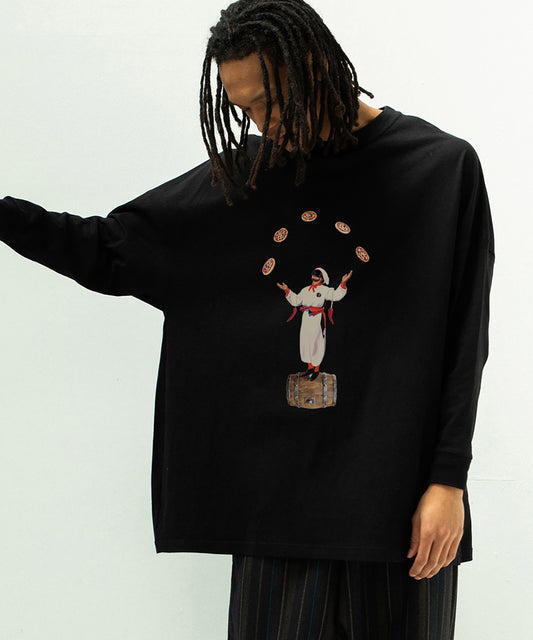 PIZZA OF LIFE L/S T-SHIRT