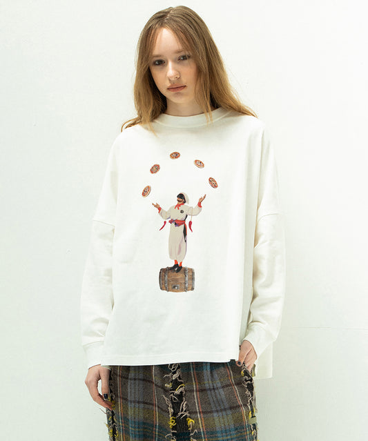 PIZZA OF LIFE L/S T-SHIRT