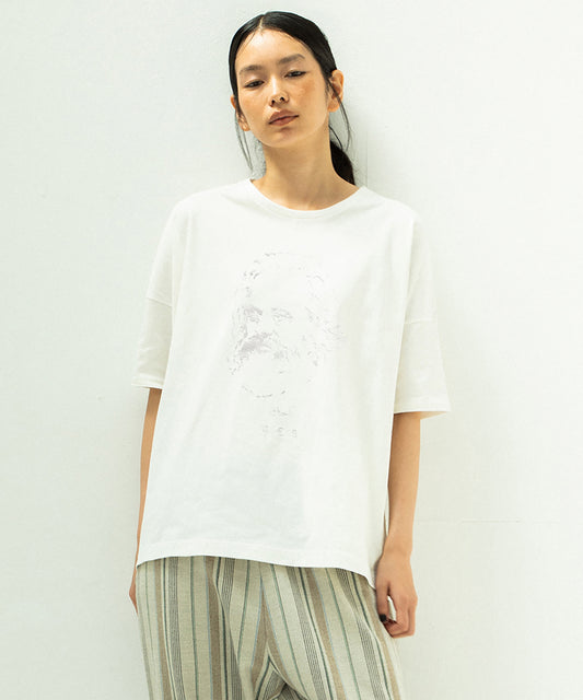 ECONOMY EMBROI TEE