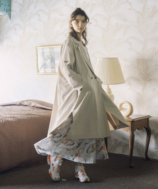 Big Tuck Loose Sleeve Coat