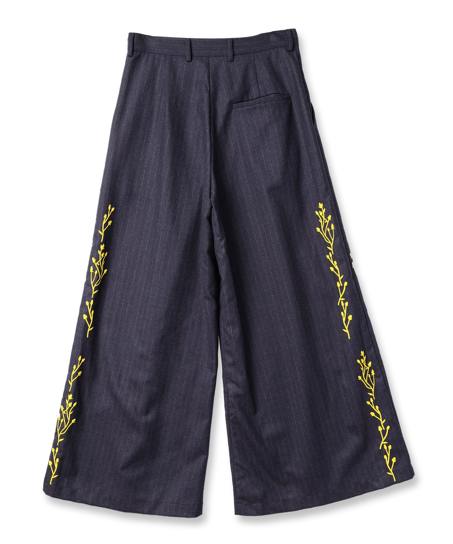 【 Marche Fleur 】Flower Print Wide Pants