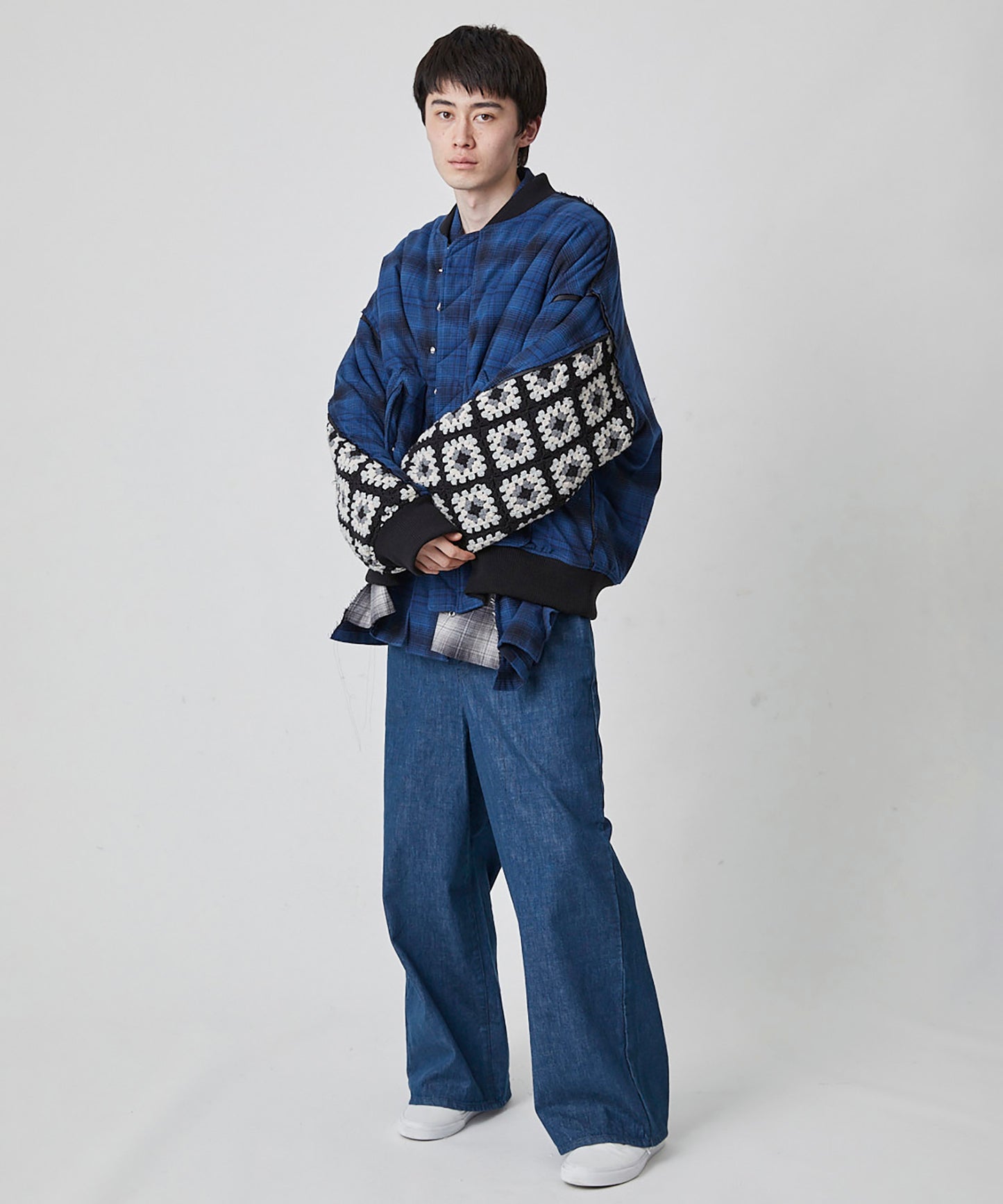 PENDLETON CROCHET SLEEVE MA-1