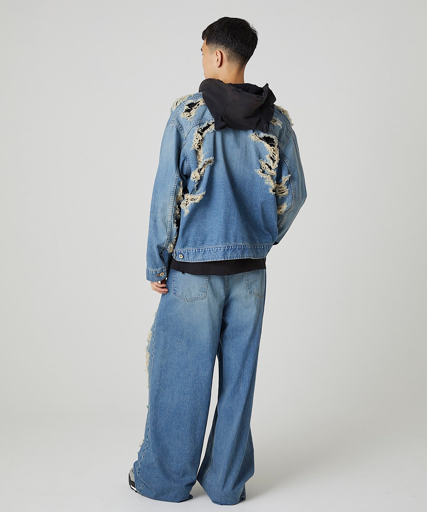 BORO DENIM BLOUSON