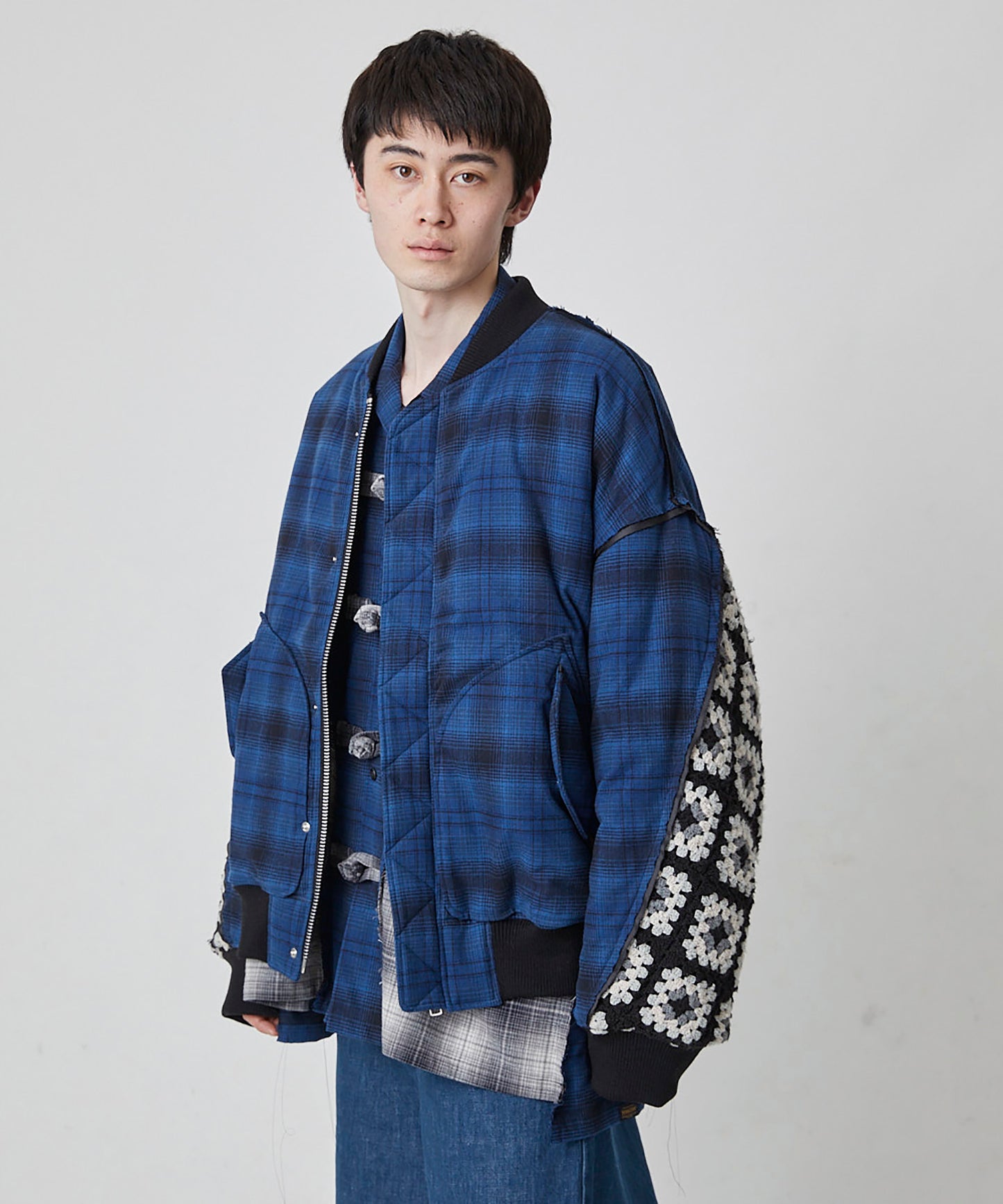 PENDLETON CROCHET SLEEVE MA-1