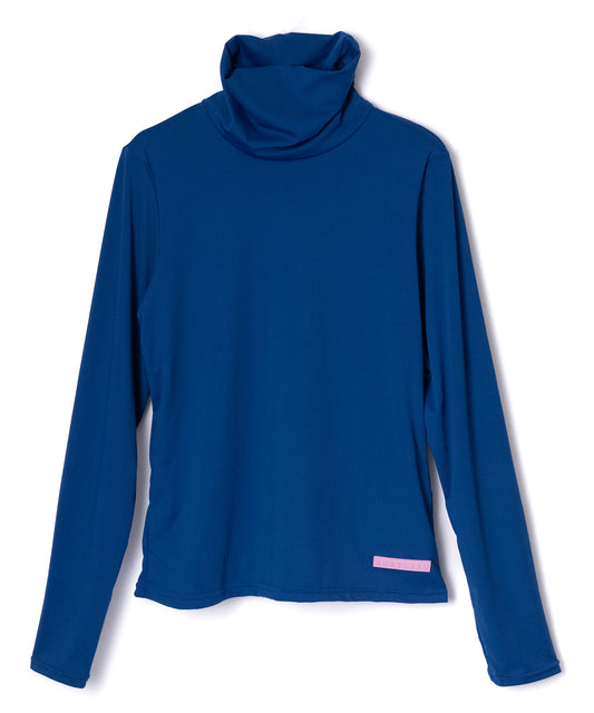 STRETCH HI-NECK TOP