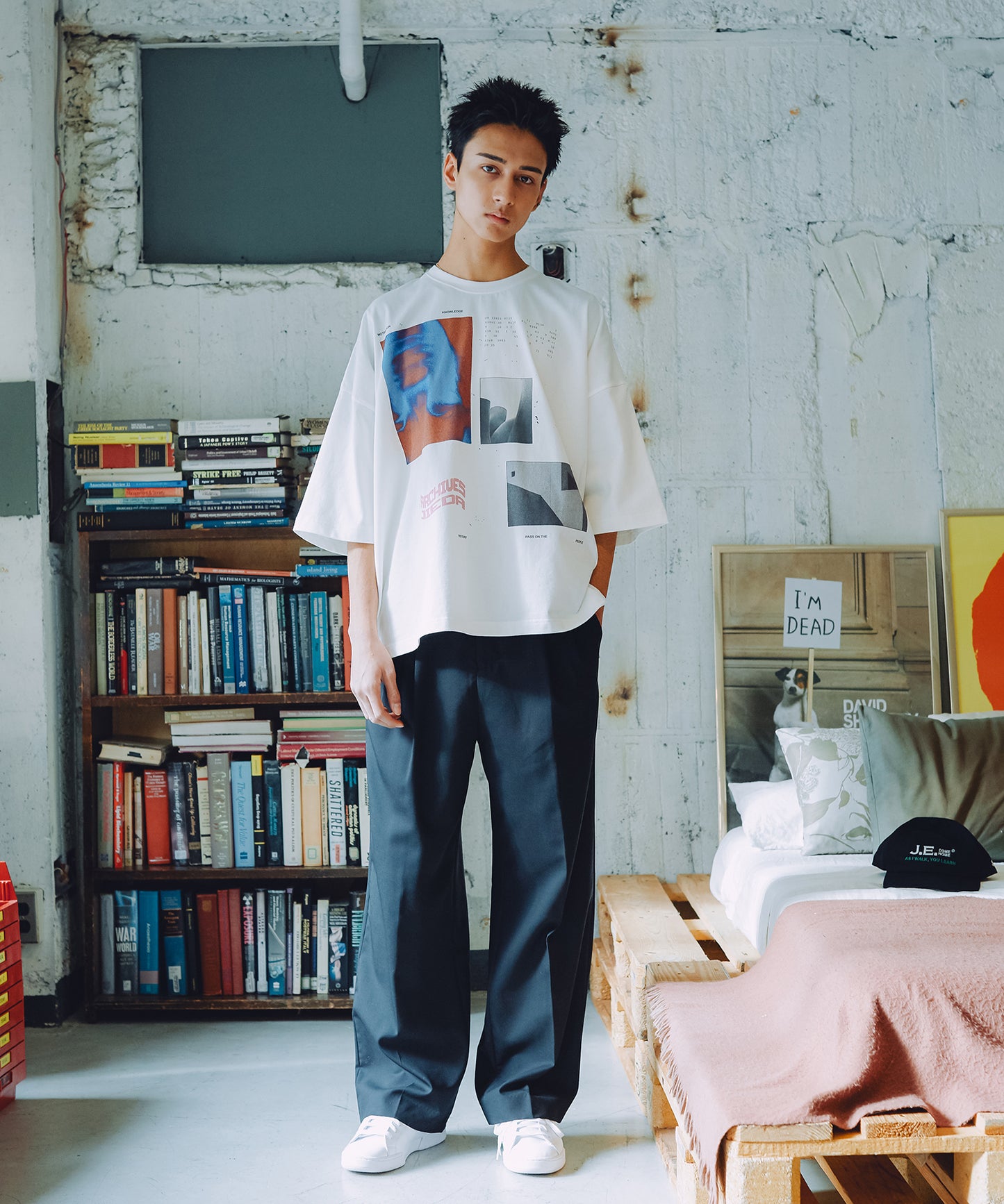 ANLIO × JieDa JieDa Collage Photo Tee & MULTI USE AROMA SPRAY 「sunrise」