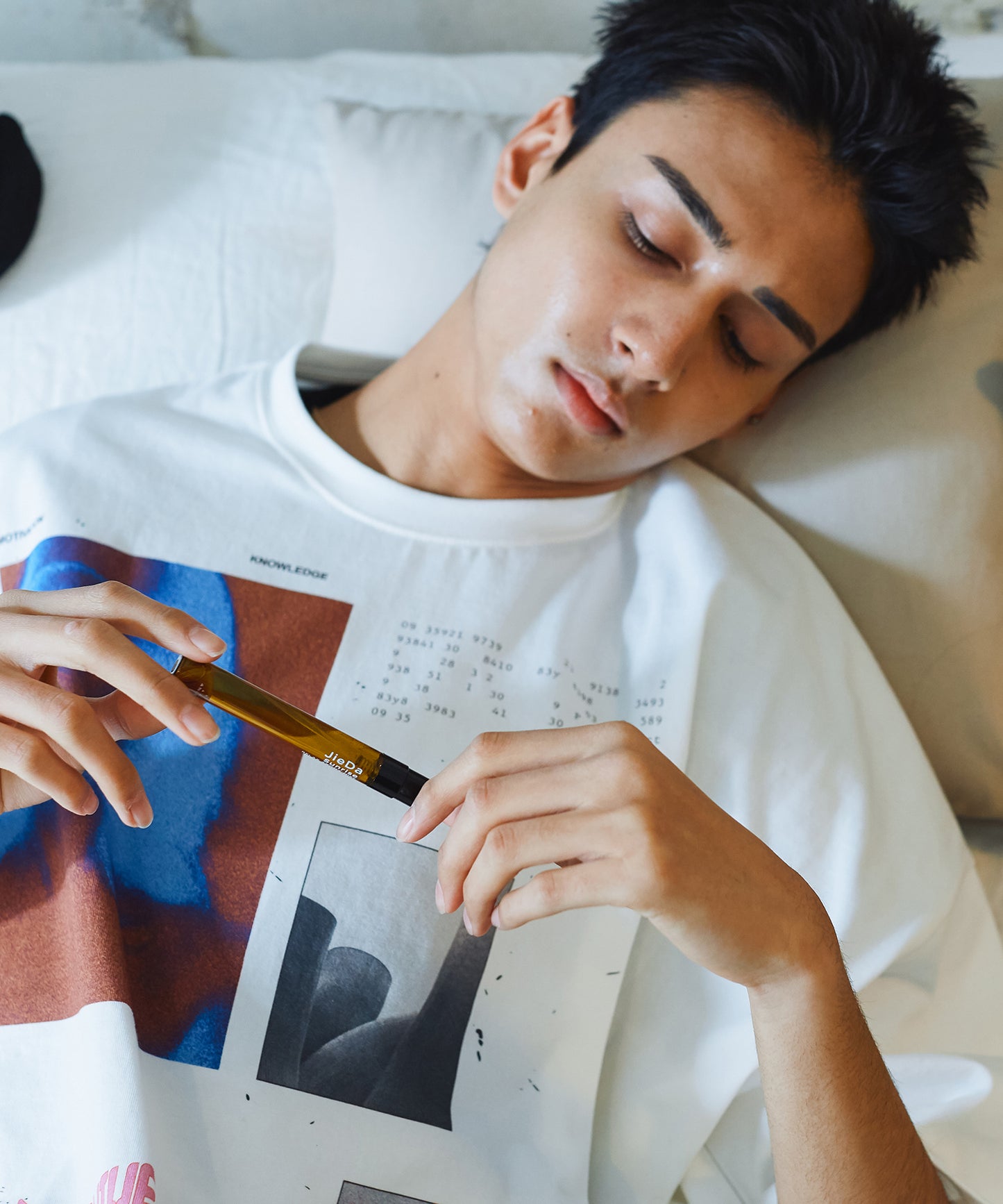 ANLIO × JieDa JieDa Collage Photo Tee & MULTI USE AROMA SPRAY 「sunrise」