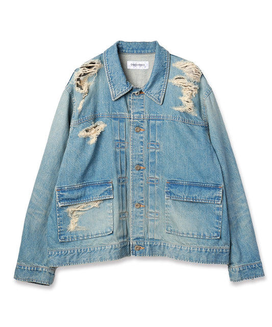 BORO DENIM BLOUSON