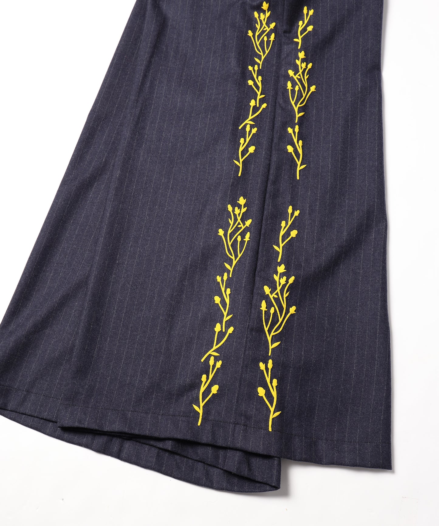 【 Marche Fleur 】Flower Print Wide Pants