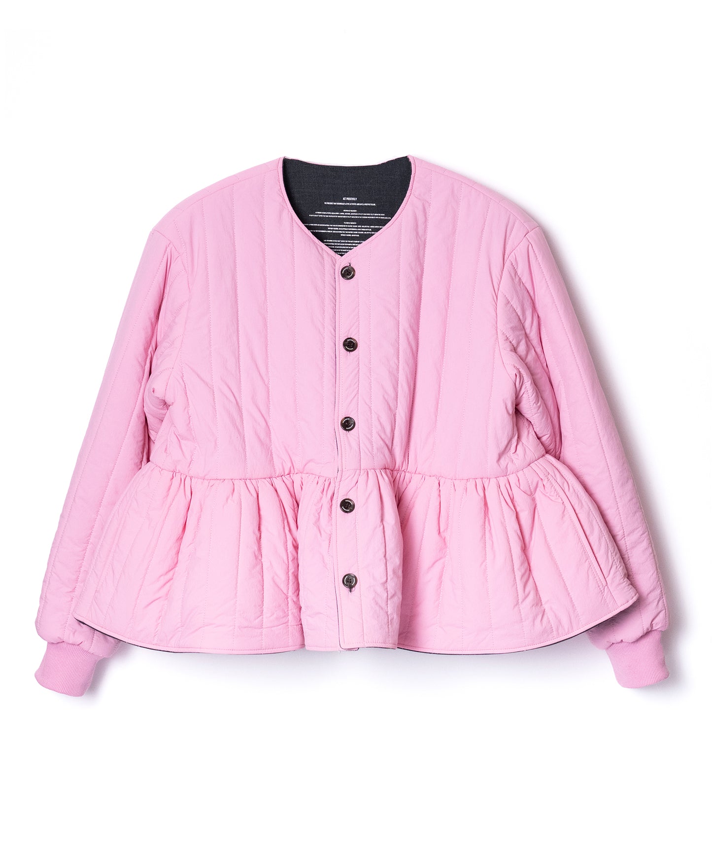 REVERSIBLE QULTING JACKET