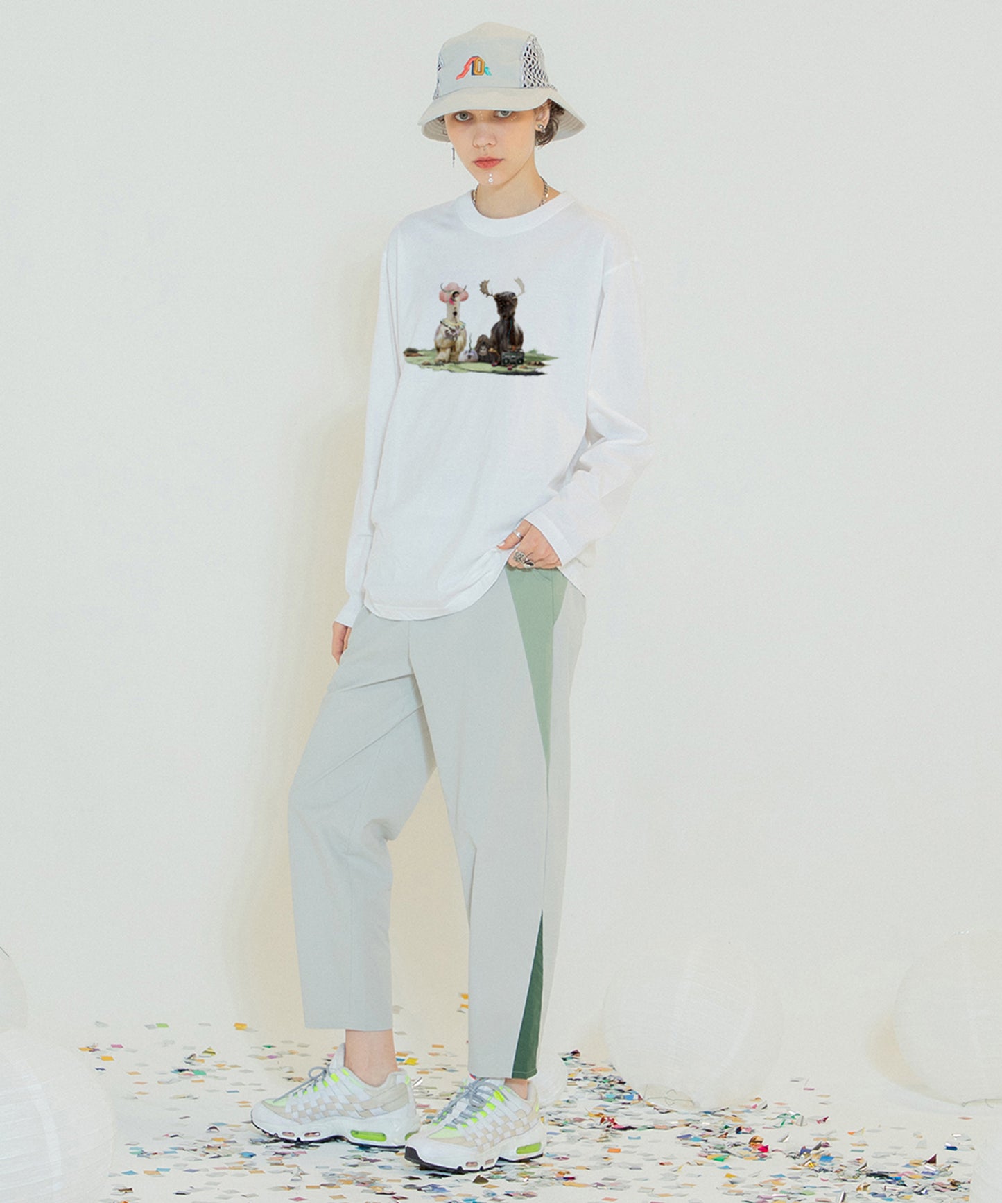Various Festival L/S Tee  【KUKERI】