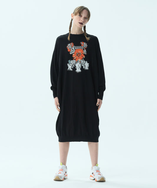 2Way Knit Horror Coat