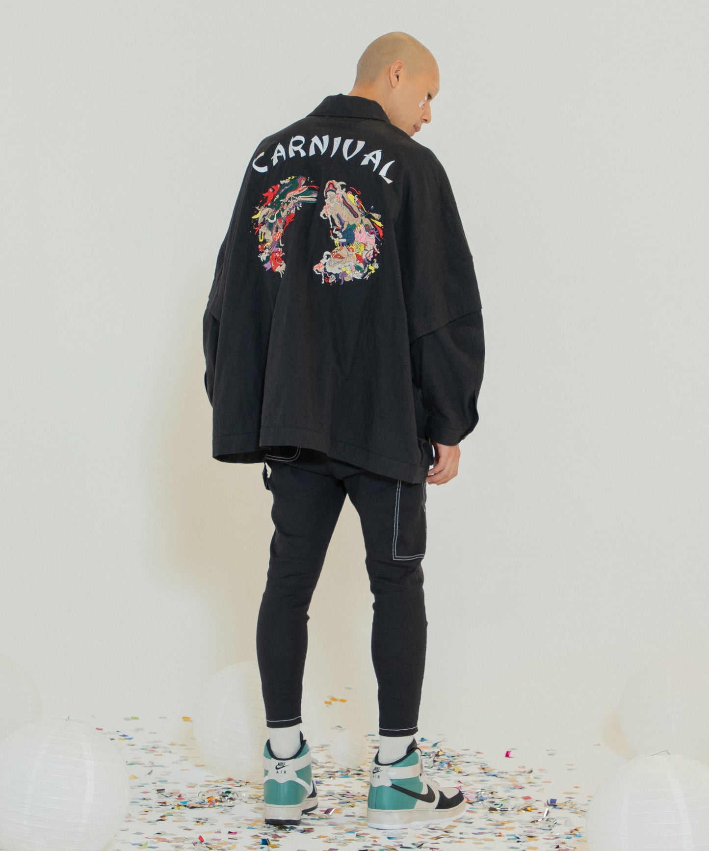 Linen UTAGE Embroi Blouson