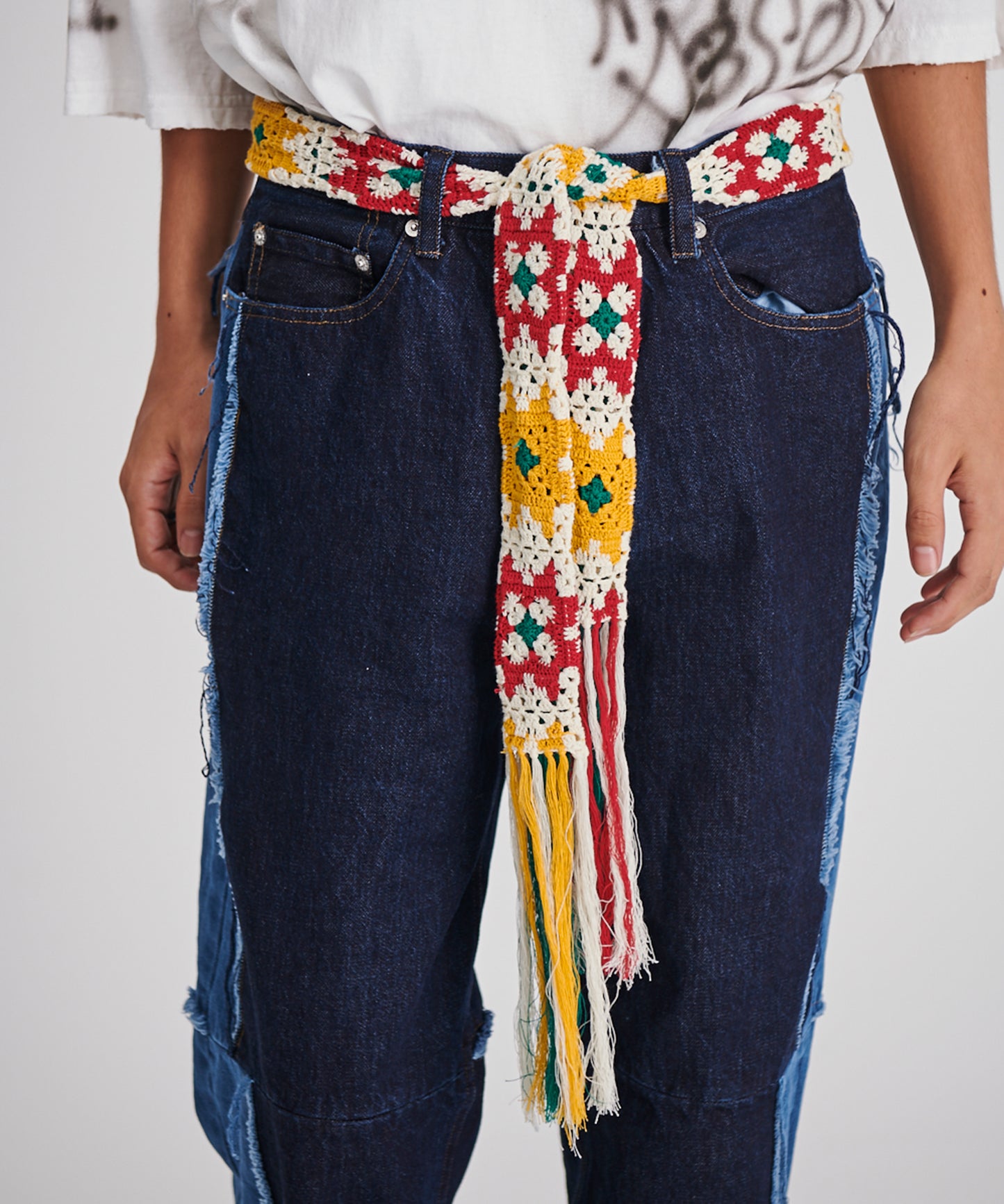 CROCHET KNIT BELT