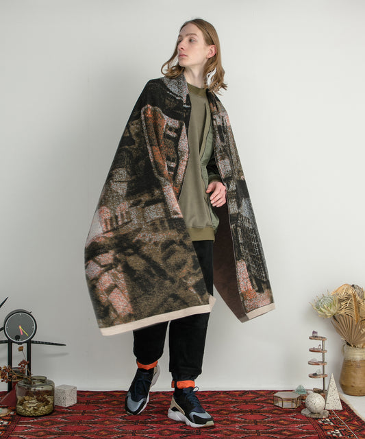 Double Exposure Knit Stole