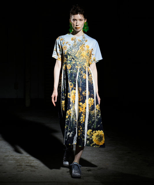 DIRECT PRINT RIB ONE-PIECE