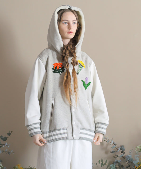 Flower Sailor Stadium Jacket