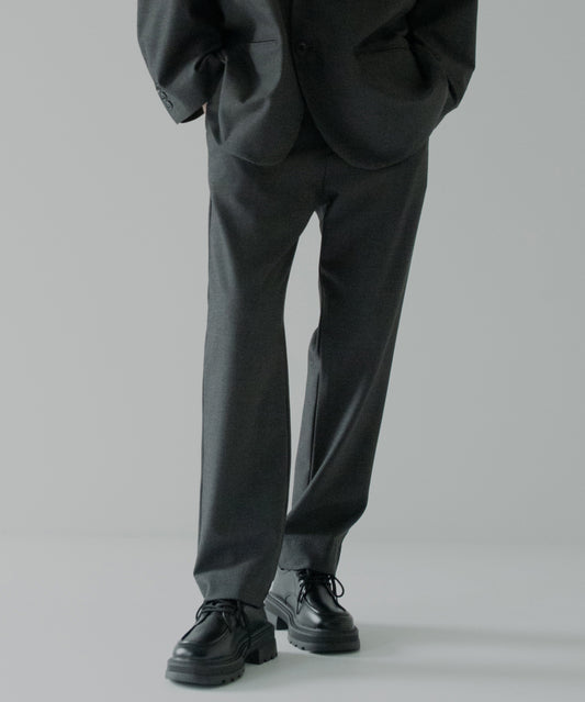 gabardine tapered slacks