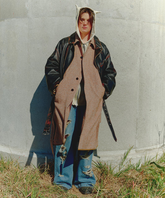 LAME TWEED COAT