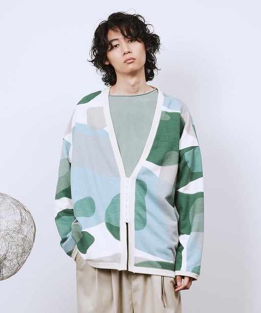 リキッドバブルSWホックカーディガン