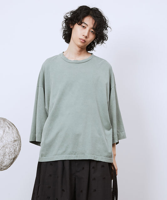 ピグメントジャージーロールアップT