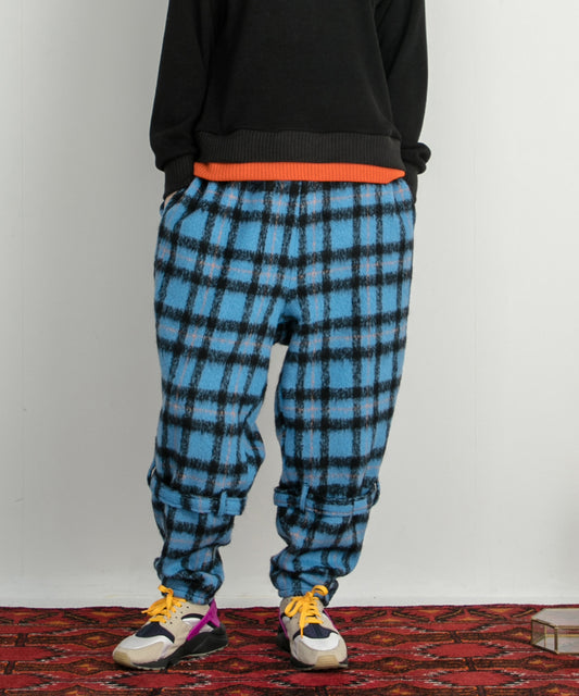 Wool Shaggy Bontage Pants