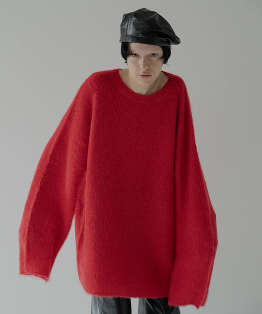 mohair pullover knit