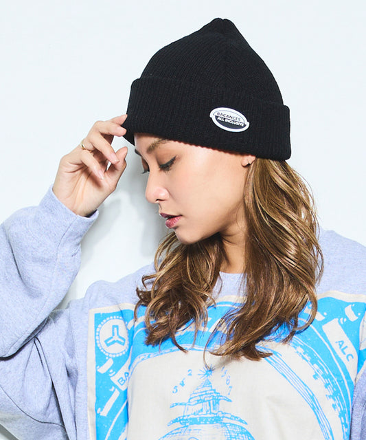 BC RUBBER PATCH BEANIE