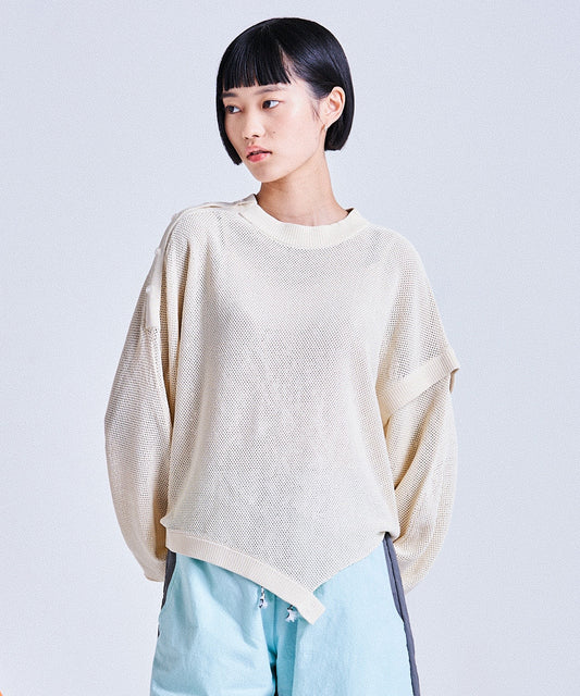 2wayメッシュニット