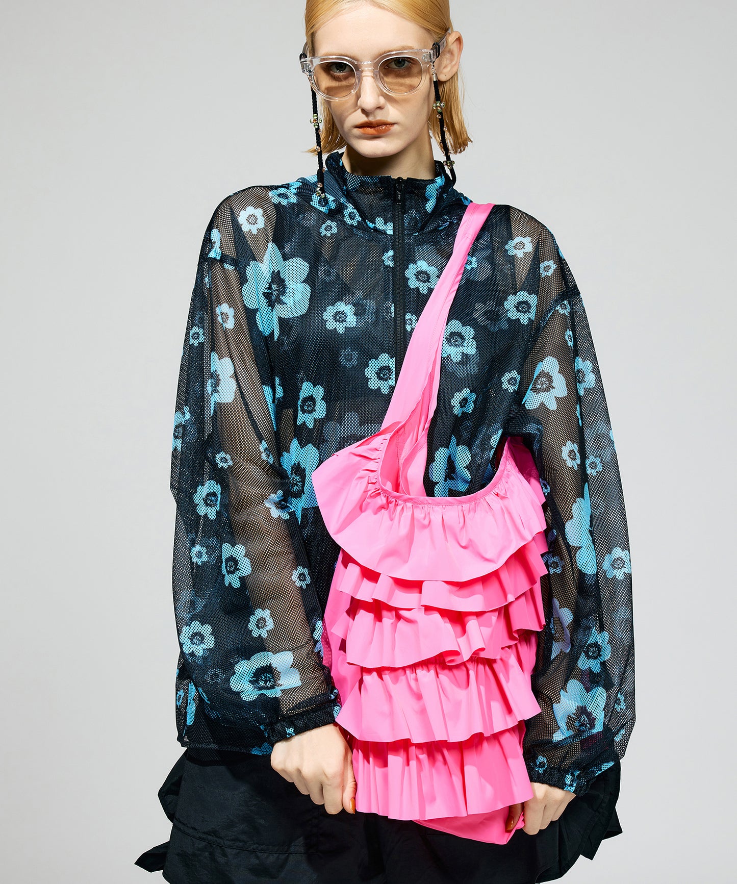 FRILL SHOULDER BAG