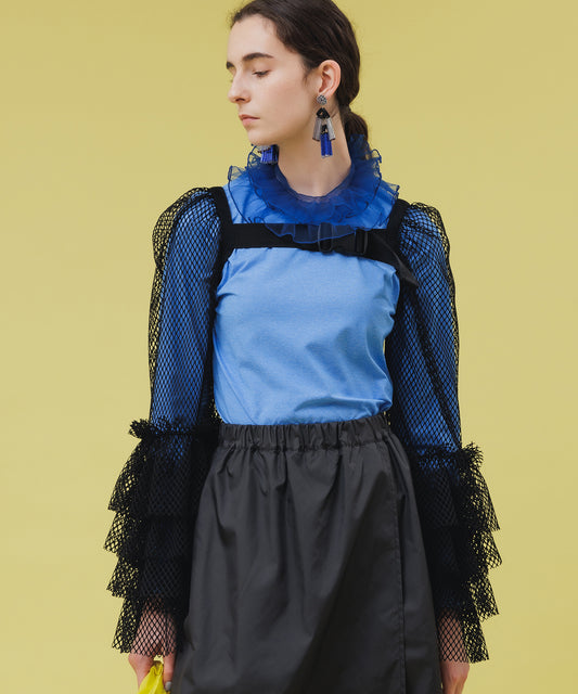 FRILL COLLAR C/S