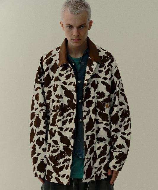 COW PRINT COVERALL