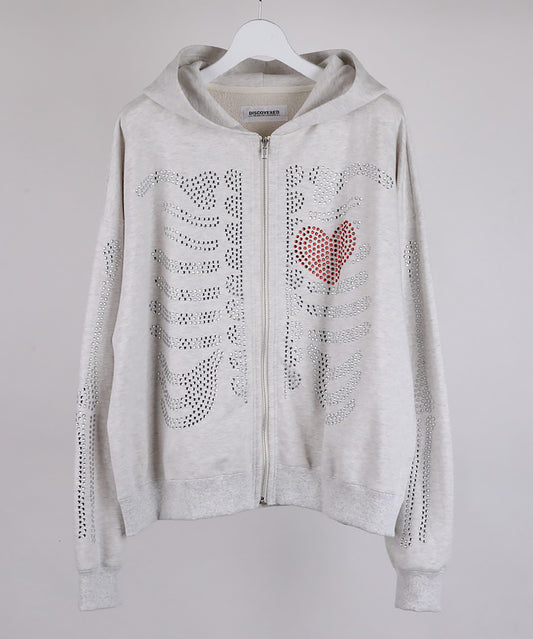 HOTFIX BONE&HEART PARKA
