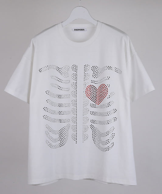 HOTFIX BONE&HEART TEE