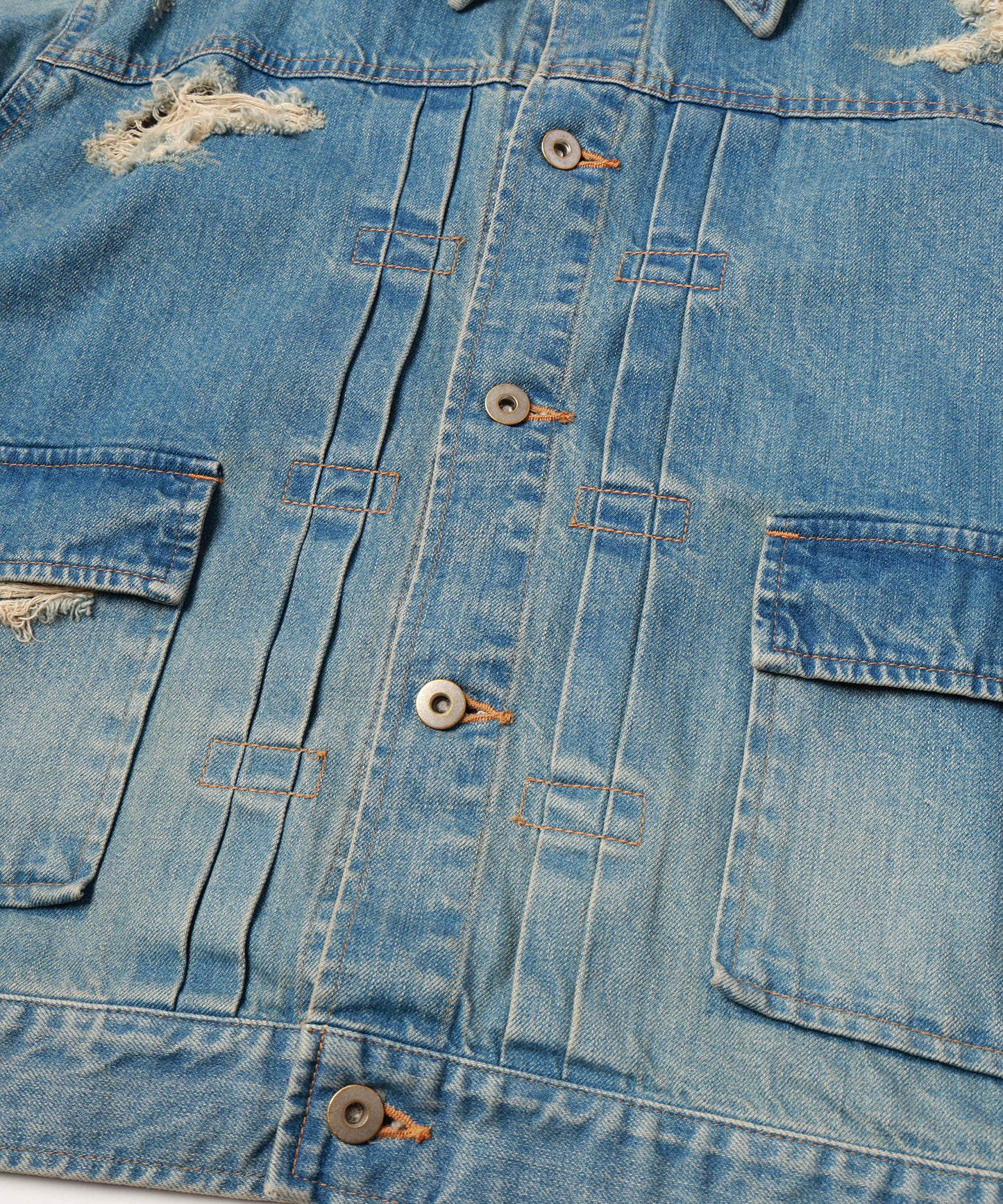 BORO DENIM BLOUSON