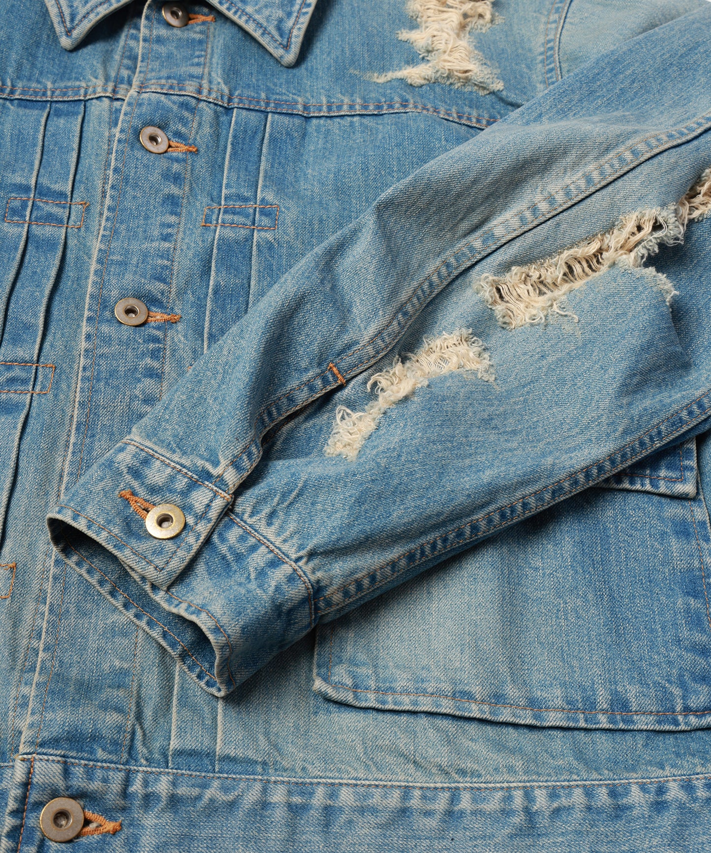 BORO DENIM BLOUSON