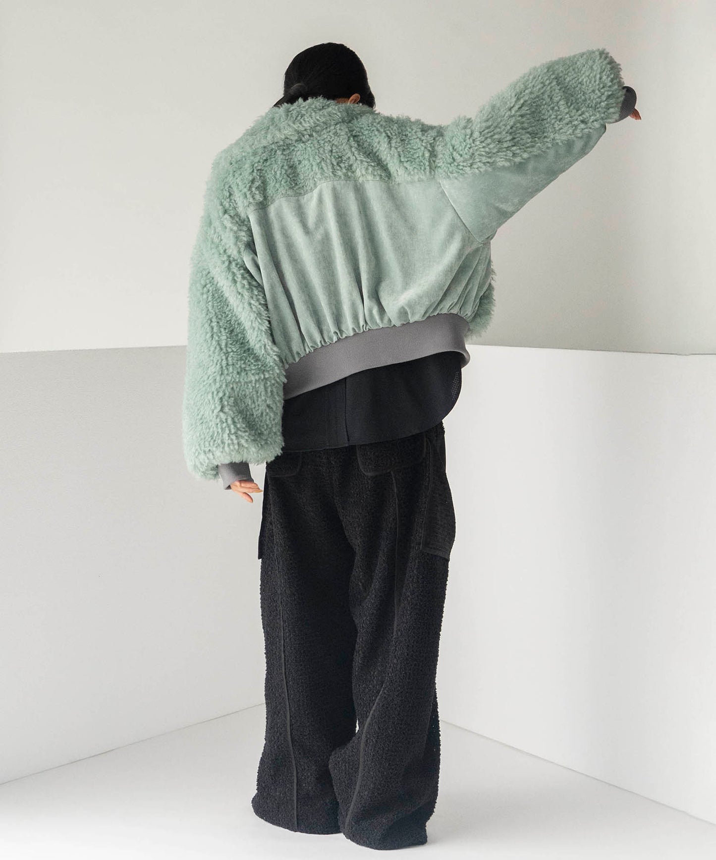 AIRY POODLE BLOUSON